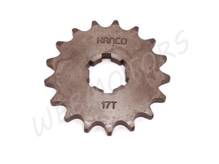 CHAIN SPROCKET T17 FRONT
