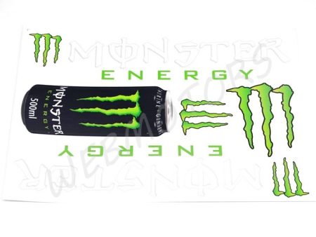 UNIVERZÁLIS MATRICA KLT. MONSTER FEHÉR-ZÖLD