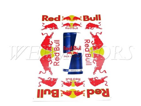 DECAL SET RED BULL