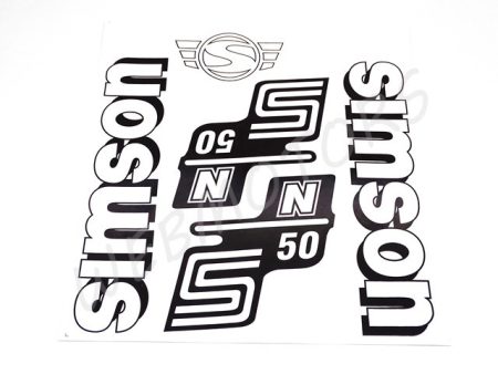 DECAL SET N50 /WHITE/