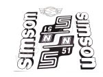 DECAL SET N51 /WHITE/