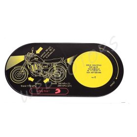 MZ ETZ 251 MATRICA BENZINTANKRA ZADI 58MM