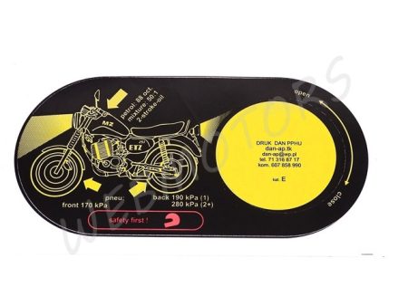 DECAL F. FUEL TANK ZADI 58MM