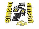 DECAL SET N50 /YELLOW/