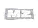 DECAL F. SEAT COVER"MZ"