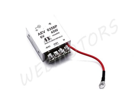 JAWA 559 FESZÜLTSÉGSZABÁLYZÓ "+" 6V 45W