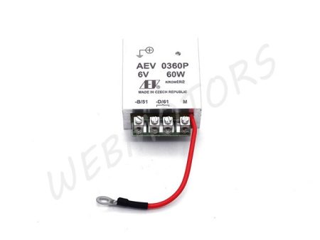 JAWA 560 FESZÜLTSÉGSZABÁLYZÓ "+" 6V 60W