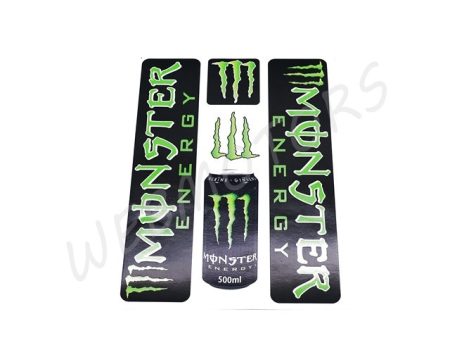UNIVERZÁLIS MATRICA KLT. MONSTER FEKETE-ZÖLD