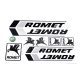 ROMET KADETT MATRICA KLT. FEKETE-EZÜST
