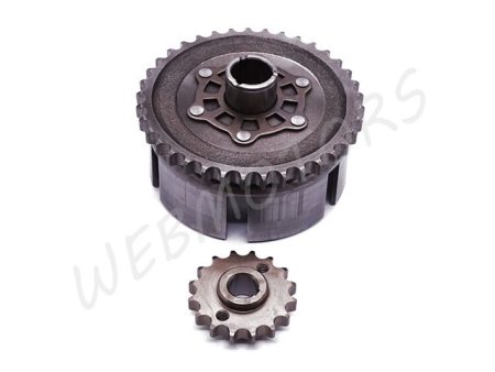 MZ ES TROPHY 150 KUPLUNG KOSÁR KPL.+ FŐTENGELY FOGASKERÉK