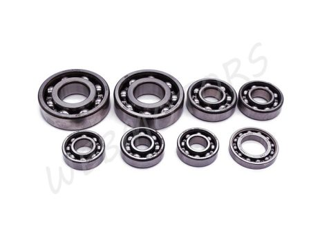 MZ ETZ 250 CSAPÁGY KÉSZLET MOTORBLOKKHOZ "FAG" /8 DB/