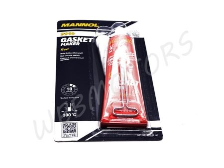 UNIVERZÁLIS EGYÉB SZILIKON PASZTA 85GRAMM PIROS /MANNOL/