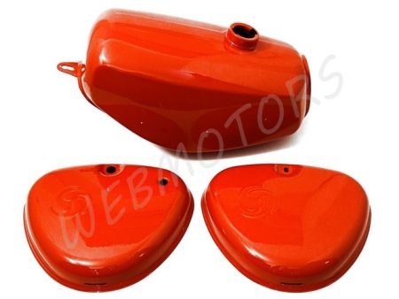 SIMSON S51 BENZINTANK SZETT /PIROS/