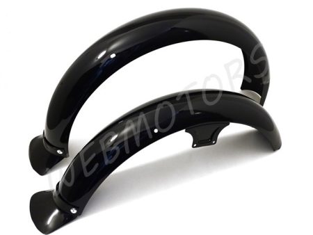 SIMSON SÁRVÉDŐ ELSŐ + HÁTSÓ DDR FORMA /FEKETE/