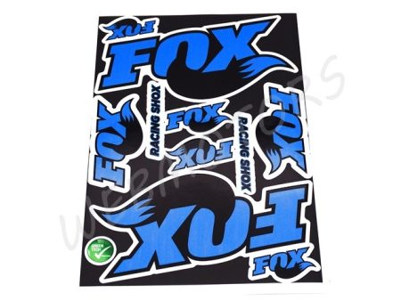 UNIVERZÁLIS MATRICA KLT. FOX /KÉK/ RACING SHOX