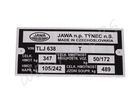 JAWA TÍPUSTÁBLA /638/