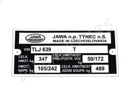 JAWA TÍPUSTÁBLA /639/