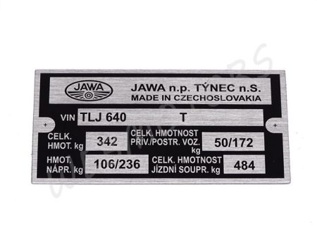 JAWA TÍPUSTÁBLA /640/