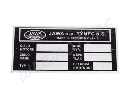 JAWA TÍPUSTÁBLA /634/