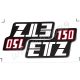 MZ ETZ 150 MATRICA SZERSZÁMDOBOZRA 150 PÁR