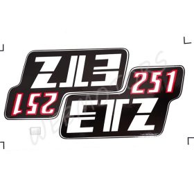 MZ ETZ 251 MATRICA SZERSZÁMDOBOZRA 251 /PÁR/