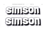 SIMSON S51 MATRICA BENZINTANKRA /VIZES/ PÁR