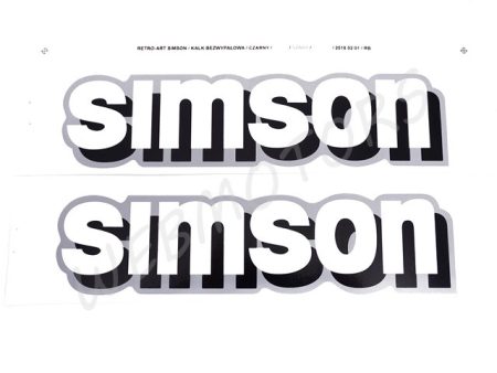 SIMSON S51 MATRICA BENZINTANKRA /VIZES/ PÁR