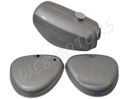 SIMSON ENDURO BENZINTANK SZETT /SZÜRKE/