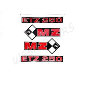 MZ ETZ 250 MATRICA KLT. FEKETE-PIROS-FEHÉR