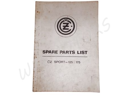 JAWA CZ 476 ALKATRÉSZ KATALÓGUS JAWA /476-477/ ANGOL