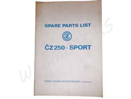 JAWA CZ 471 ALKATRÉSZ KATALÓGUS JAWA /471/ ANGOL