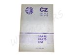 JAWA CZ 472 ALKATRÉSZ KATALÓGUS JAWA /471-472/ ANGOL