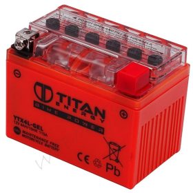   UNIVERZÁLIS EGYÉB AKKUMULÁTOR 12V 4AH ZSELÉS 113x70x85 TITAN ENERGY