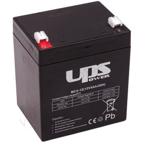  UNIVERZÁLIS EGYÉB AKKUMULÁTOR 12V 4AH MC ZÁRT 90x70x101 UPS POWER